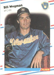 1988 Fleer Baseball Cards      177     Bill Wegman